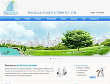 Tablet Screenshot of birudala.com